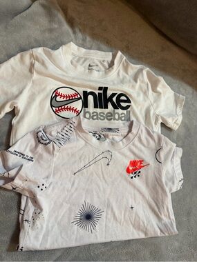 Nike t shirts size 4 and 5